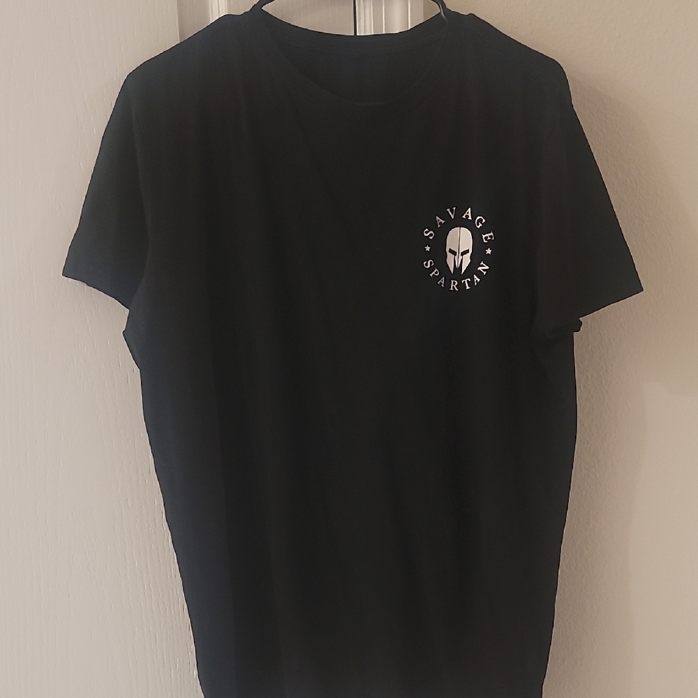 Black Men's Short Sleeve Tee